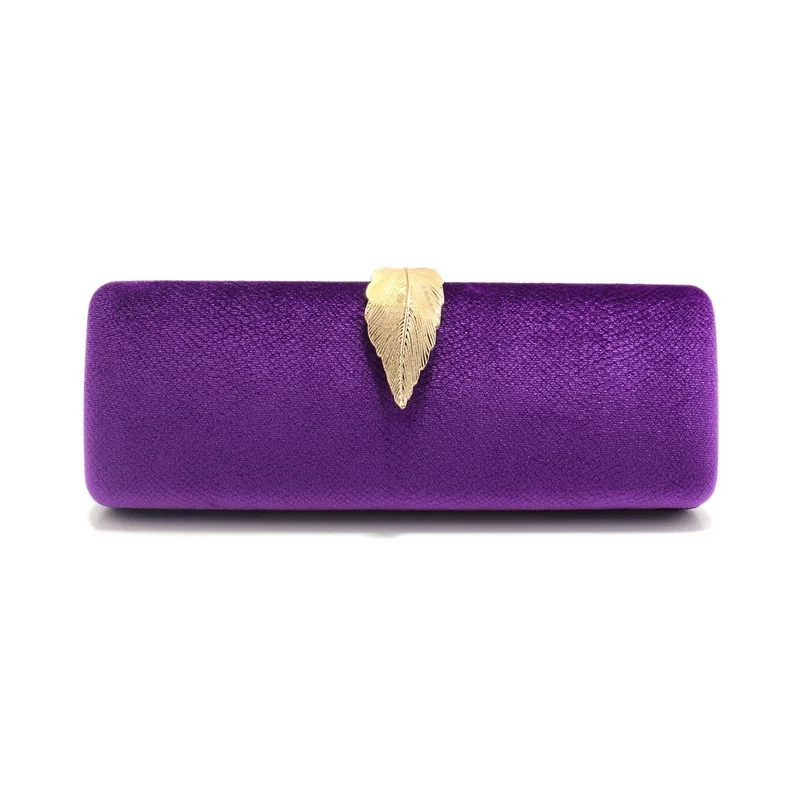 Luxury Bags Reseller - Elegant Ladies' Purple Evenin Clutch Luxury