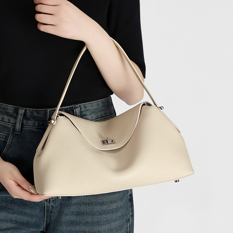 Luxury Bags Big - Women's high-quality cowhide large capacity casual