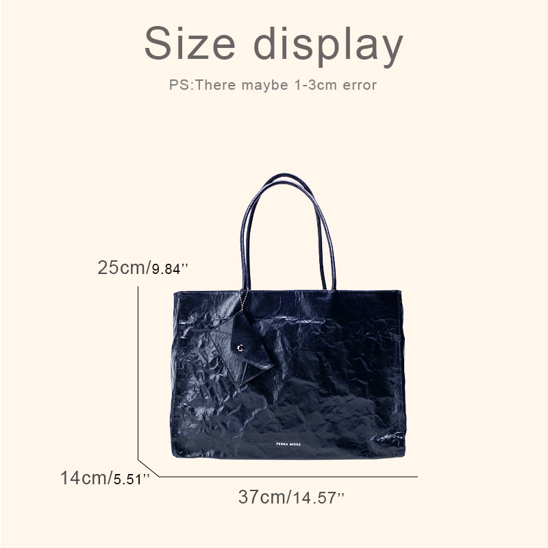 Korean Casual Kraft Paper Tote - đánh giá và giá Luxury Bags Korea