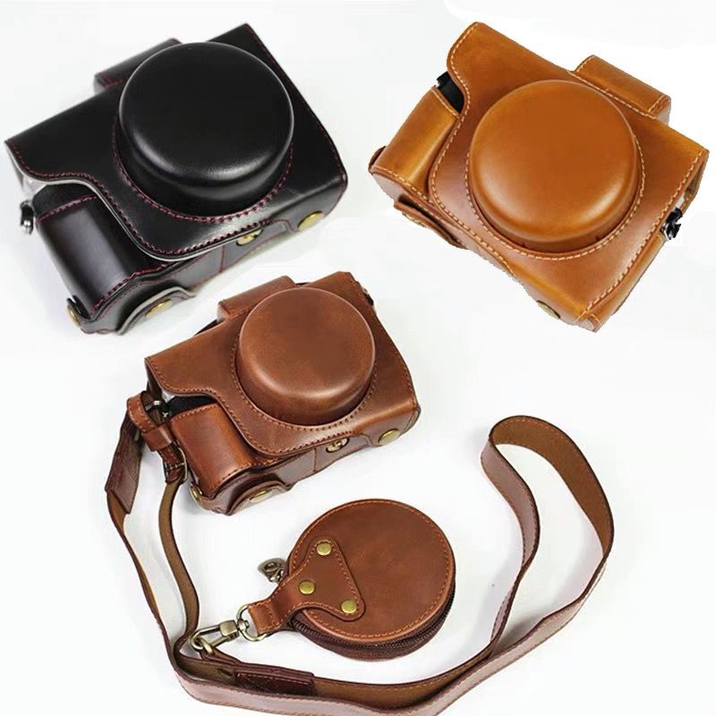 Luxury PU Leather Case Camera  - đánh giá và giá Luxury Bags Video