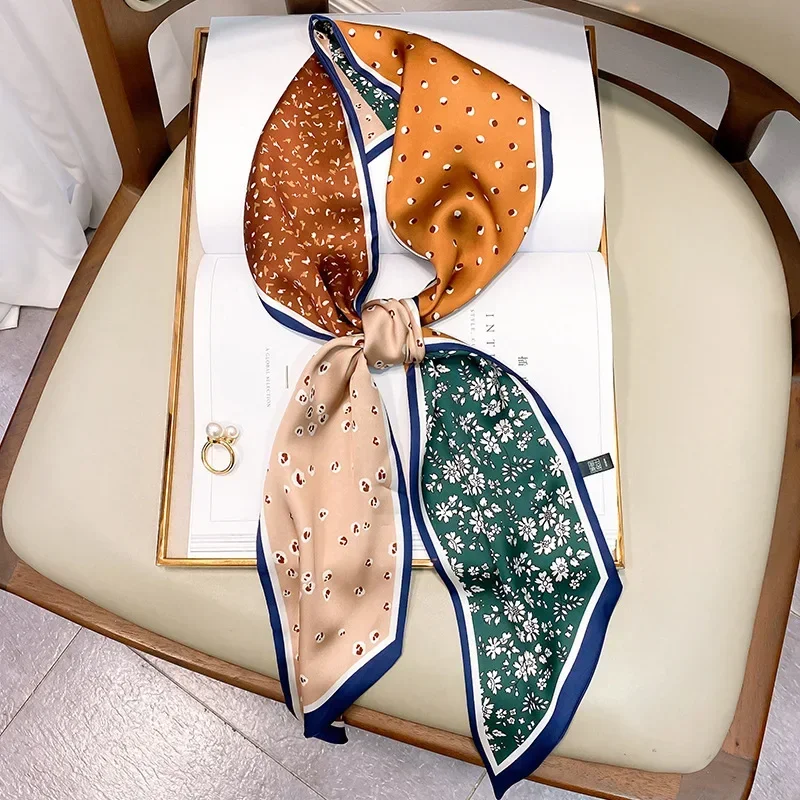 Design Print Skinny Scarf Plai - đánh giá và giá Luxury Bags Women Brands
