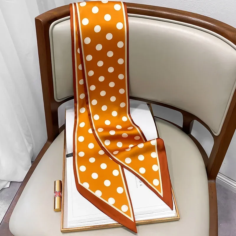 Design Print Skinny Scarf Plai - đánh giá và giá Luxury Bags Women Brands