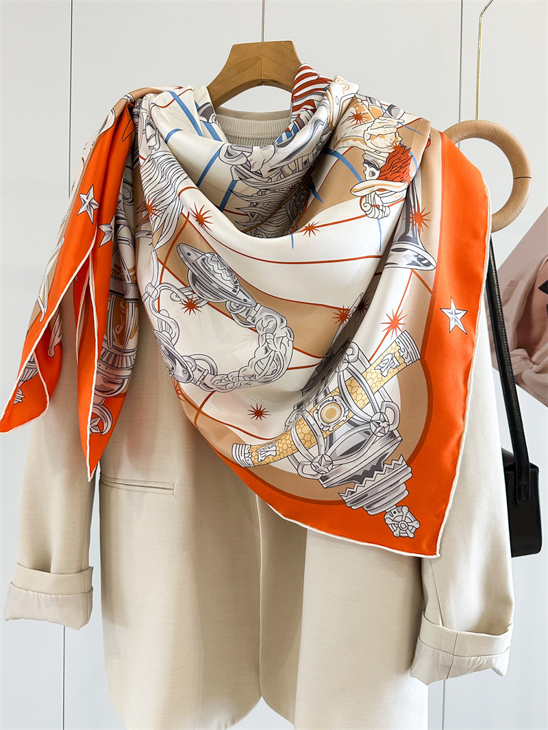 Luxury Brand Scarf Large Silk  - đánh giá và giá Luxury Bags Women Brands