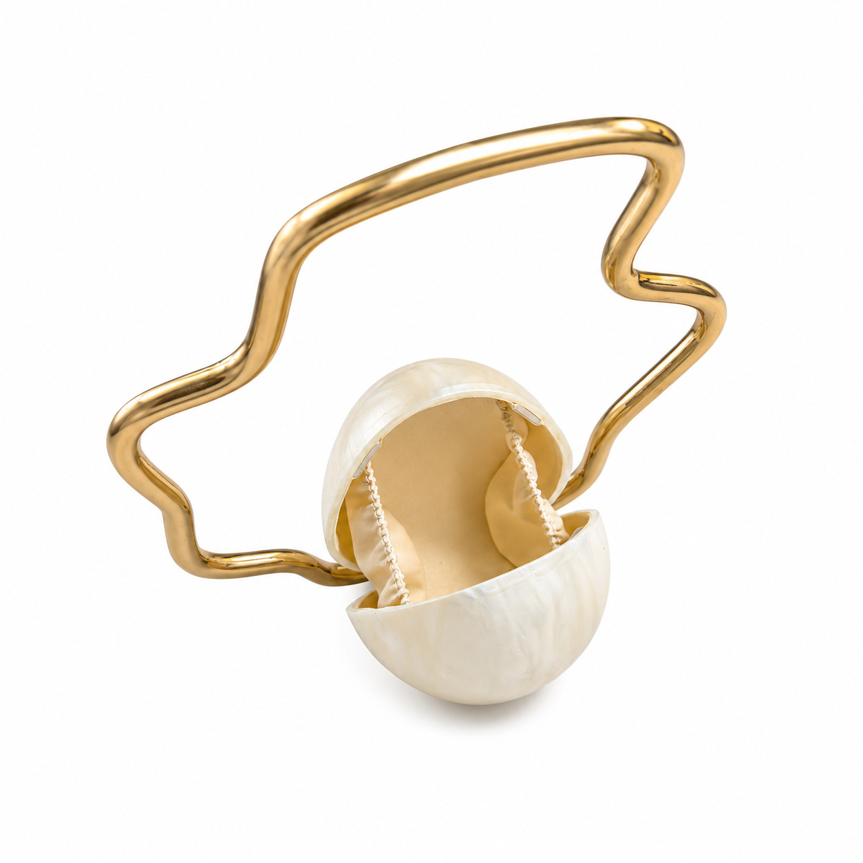 Women mini Acrylic Egg Bag Cut - đánh giá và giá Luxury Bags Reseller