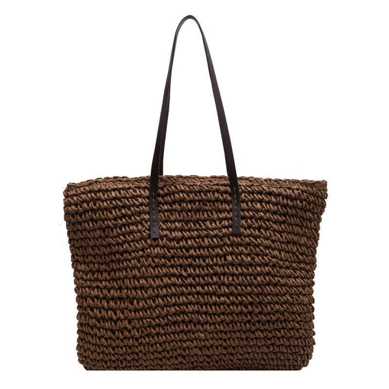 Straw Woven Tote Bags Casual L - đánh giá và giá Luxury Bags Big