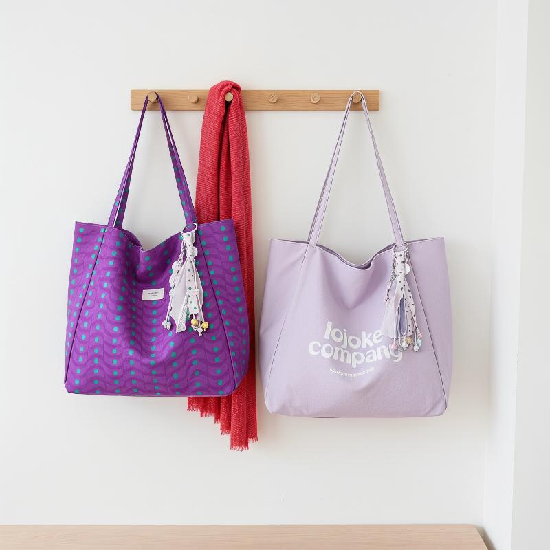 1PCS Large Capacity Korean Can - đánh giá và giá Canvas Tote Designer