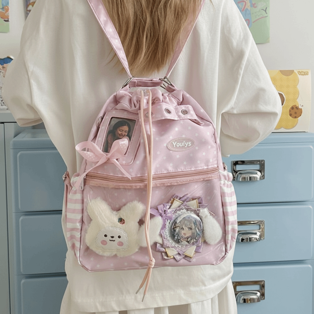 Cute Polka Dot Pattern Ita Bac - đánh giá và giá Canvas Tote Designer
