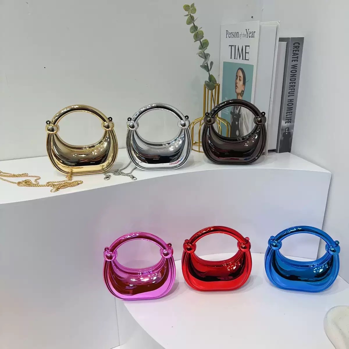 Mini Golden Evening Bag Purses - đánh giá và giá Luxury Bags Reseller