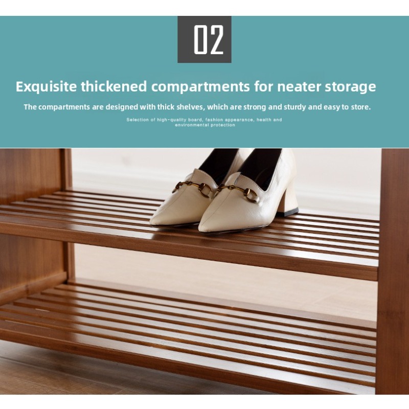 Retro style bamboo shoe cabine - đánh giá và giá Luxury Bags Level