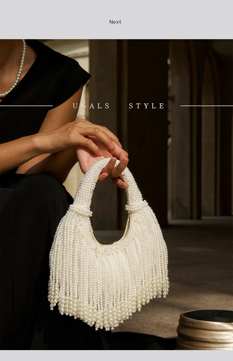 Design Handle Pearl Evening Cl - đánh giá và giá Luxury Bags Reseller