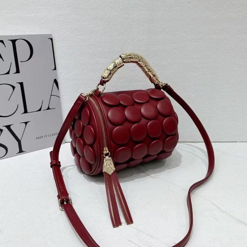 Retro Button Leather Handbags  - đánh giá và giá Luxury Bags Youtube